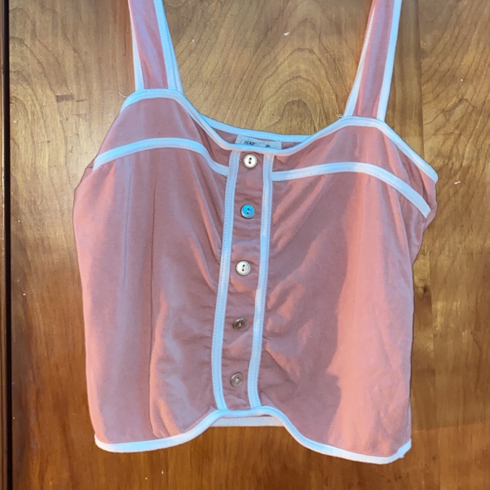Pink Crop Top